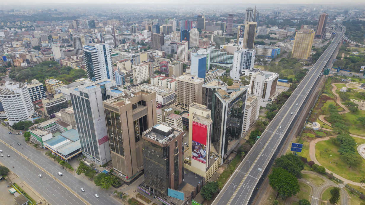 内罗毕城市天际线